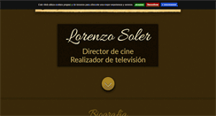 Desktop Screenshot of lorenzosoler.com