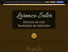Tablet Screenshot of lorenzosoler.com